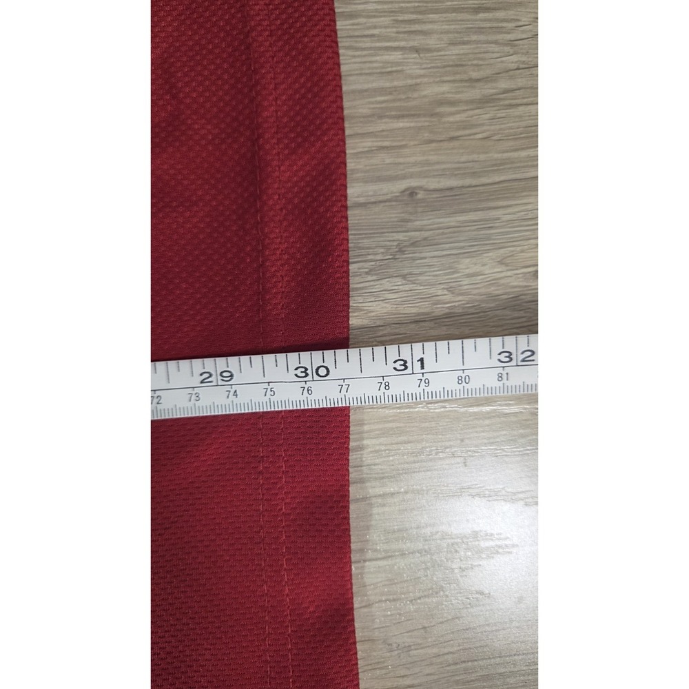 Alabama Crimson Tide Logo Red Black Sides Golf‎ Polo Shirt XL College Ball - Picture 7 of 7